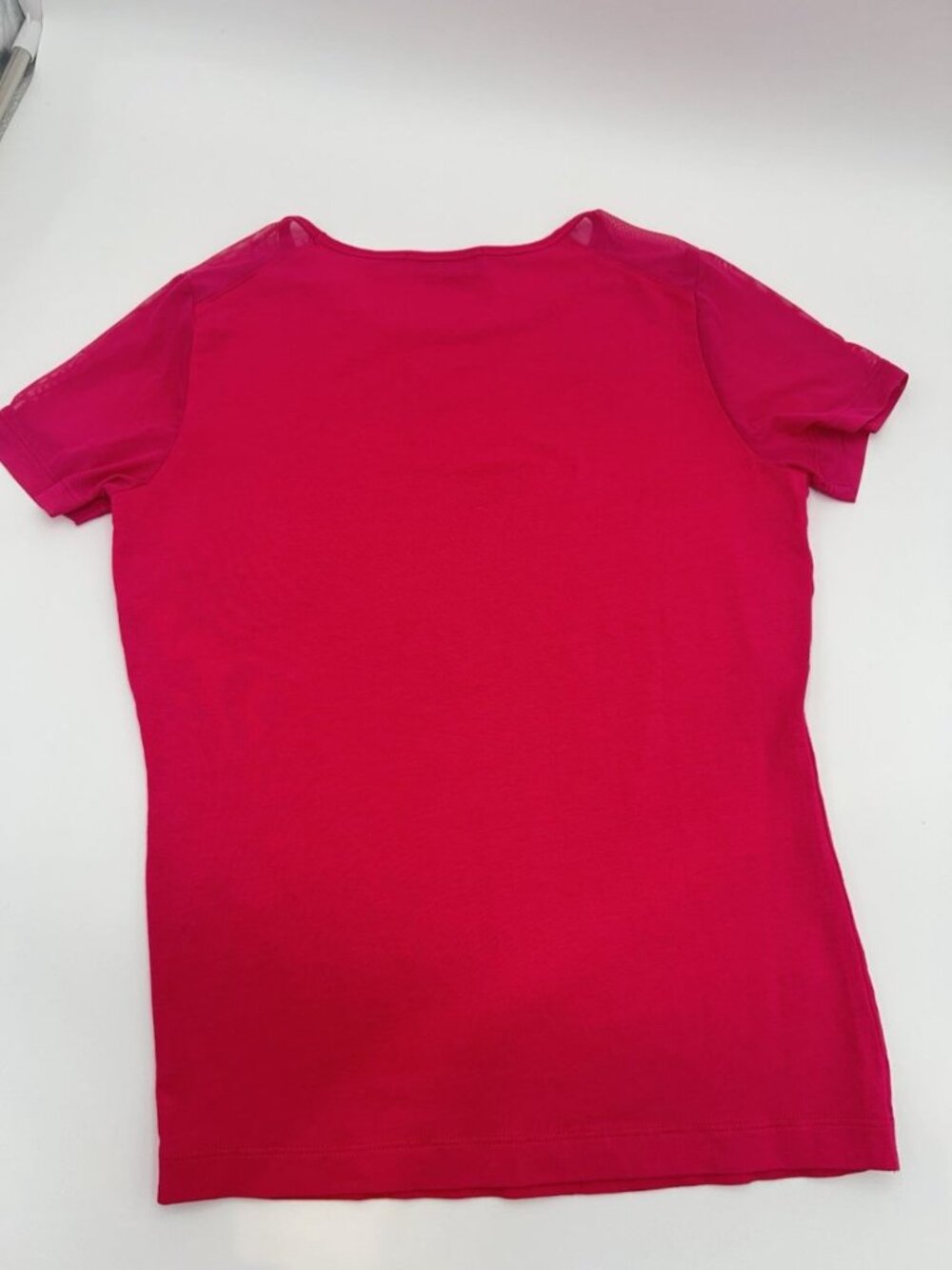Anatomie Melissa Tee Bundle 3 Small Navy Black Hot Pink Mesh Sleeve Travel Tops - Picture 6 of 11